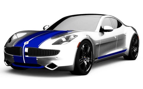 Fisker Karma at SEMA in Las Vegas