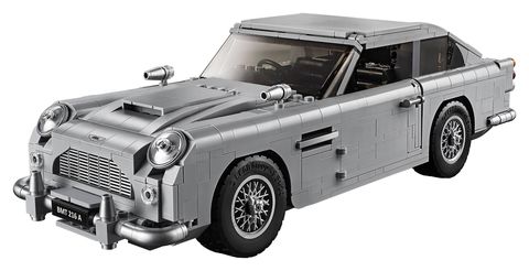 Lego has turned the priceless Aston Martin DB5 from the legendary James Bond film "Goldfinger" into a scale kit.