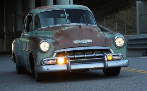 The 1952 Chevy from Icon retains its weathered look.