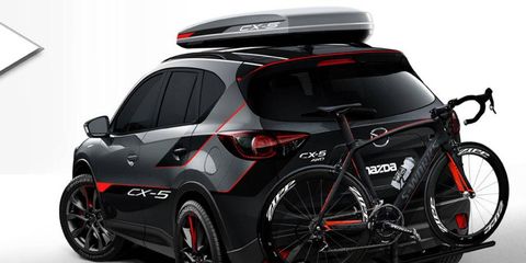 Actor and racer Patrick Dempsey inspired this Mazda CX-5 concept for SEMA.