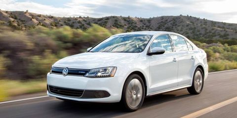 Total output for the Jetta Hybrid is 170 hp and 184 lb-ft of torque.