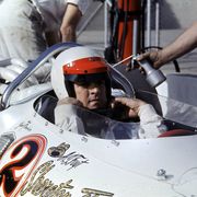 A.J. Foyt at the 1966 Indianapolis 500.