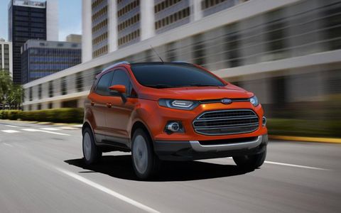 Ford introduced the second generation compact EcoSport in New Delhi