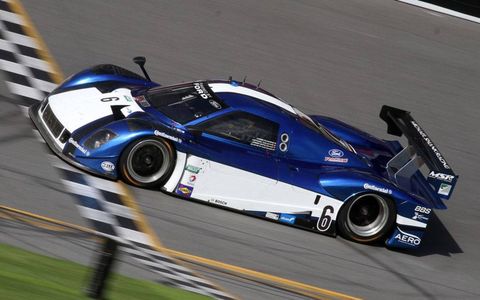 Michael Valiante and the No. 6 Ford/Riley posted the fastest time curing the "Roar Before the 24" test session at Daytona.
