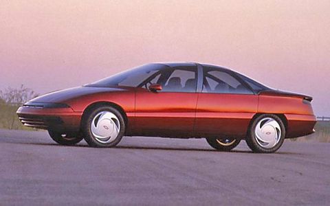 Design elements from the 1988 Chevrolet Venture concept would appear in GM's lineup of production cars in the early 1990s.