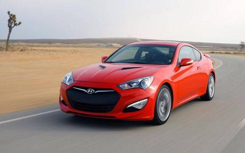 The Genesis coupe is much more composed around corners than previous model years.