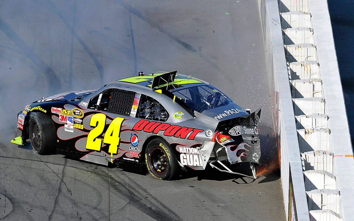 Jeff Gordon to take lead in NASCAR discussion of more SAFER barriers at ...