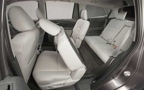 The 2016 Honda Pilot is lighter, more powerful and more efficient than its body predecessor. It's also more refined inside, boasting a quiet cabin that can be loaded up with tons of technology.