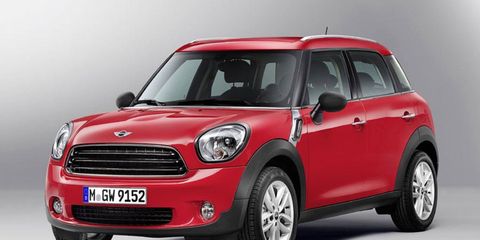 Mini's All4 all-wheel-drive system is offered on Countryman S and John Cooper Works models.