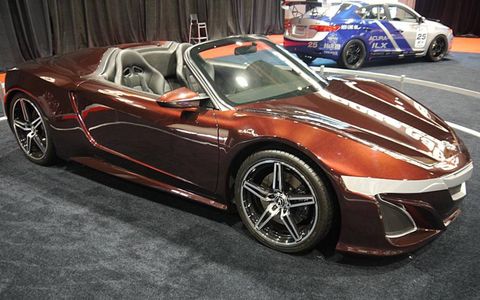 The Acura Supercar that Tony Stark drove in "The Avengers."