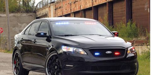 The Ford Stealth Police Interceptor will be display at SEMA