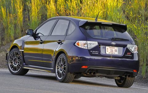 2012 Subaru Impreza WRX STI 5-door review notes: Still thriller we love