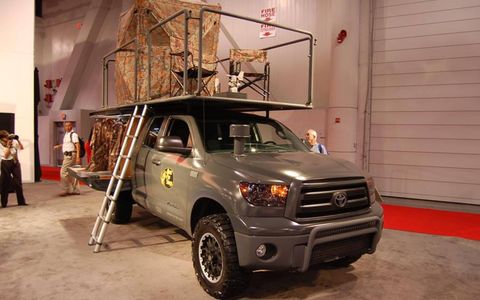 The ultimate hunter's dream on a Toyota Tundra.