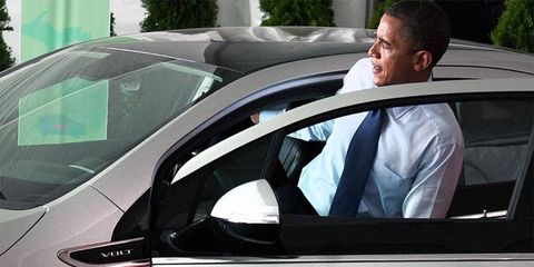President Barack Obama recently received an up-close look at the 2011 Chevrolet Volt. Pricing will be announced on Tuesday.
