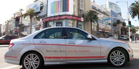 The Mercedes-Benz driving school for teens is set to open in Los Angeles in October.