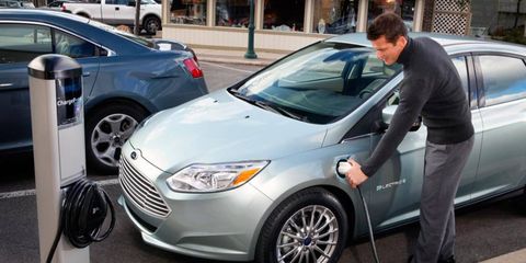 Ford will launch the electric Focus first in California and New York.