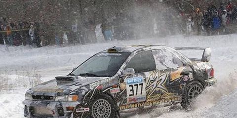 Rally America opens its 2012 season with the SnoDrift event in Michigan in January.