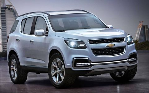 For now, the Chevy TrailBlazer won't go on sale in the United States