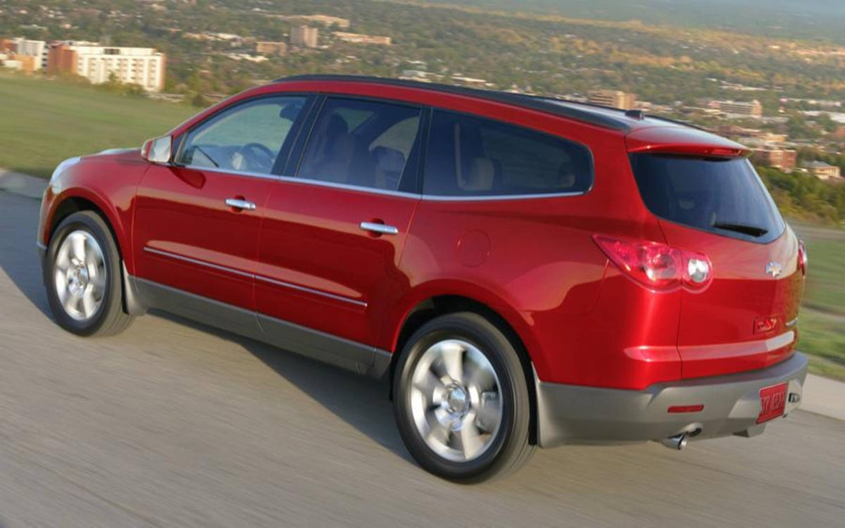 2012 Chevrolet Traverse 1LT, an Autoweek Drivers Log Car Review