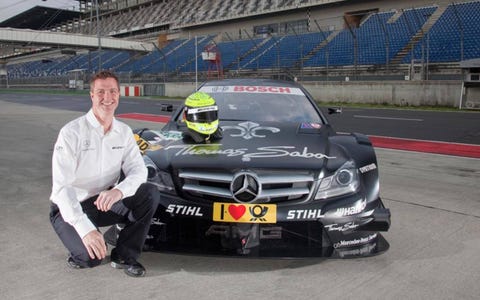 Dtm Ralf Schumacher Tests New Mercedes Benz Amg C Coupe