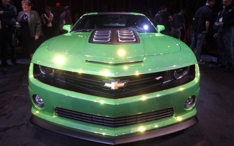 Camaro, Sonic fill the Chevrolet stand at SEMA