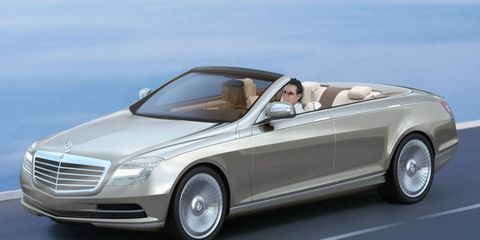 Mercedes-Benz reported plans a convertible version of the new S-class based on the Ocean Drive concept, shown.
