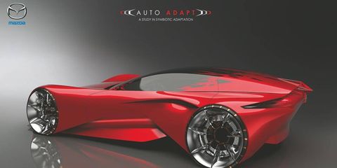 Mazda Design Americas has presented sketches of the AUTO ADAPT concept.