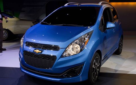 The 2013 Chevrolet Spark debuted this week at the Los Angeles Auto Show