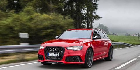 The RS6 Avant tuned by ABT puts out 700 hp.