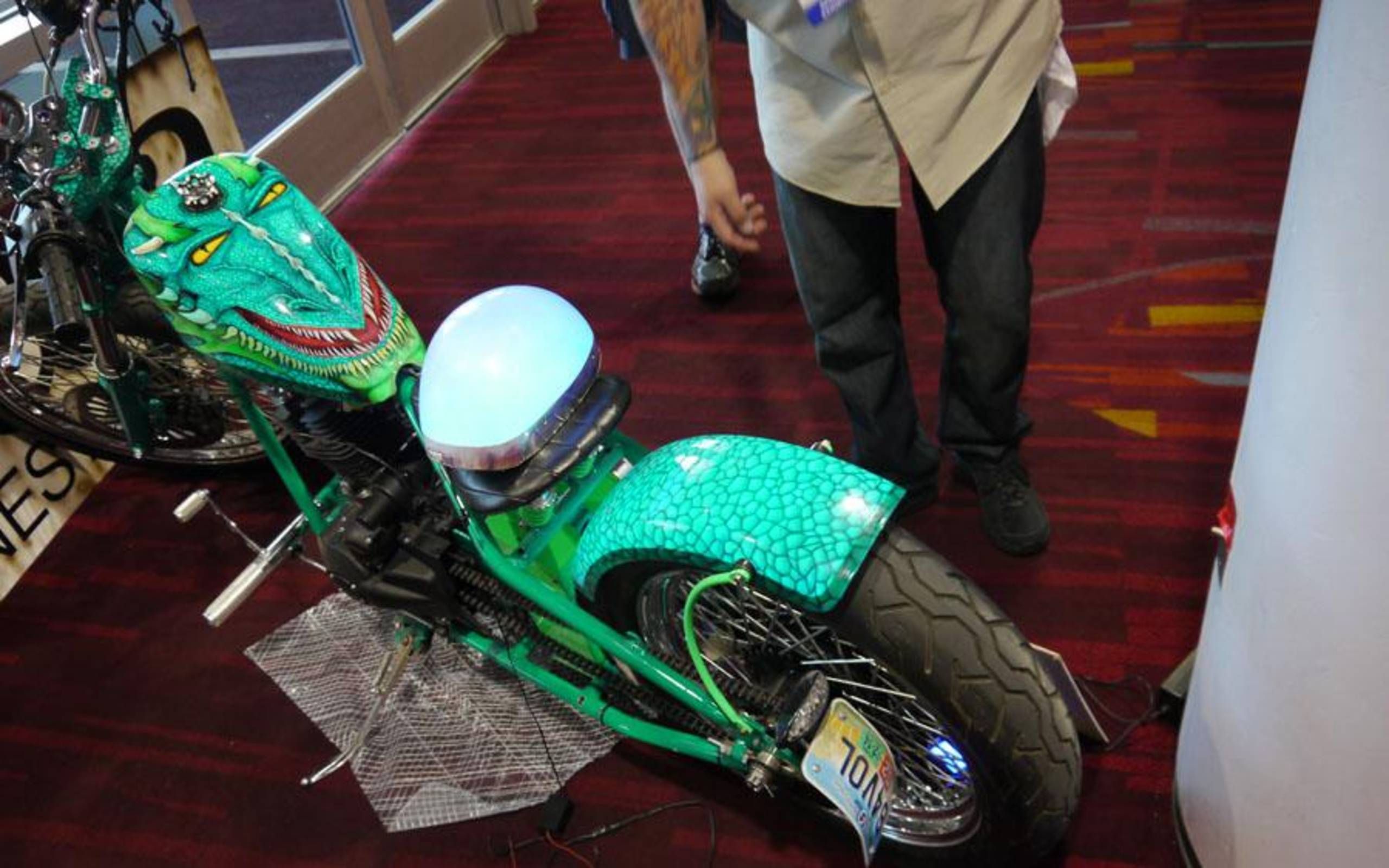 motorcycle tread paint