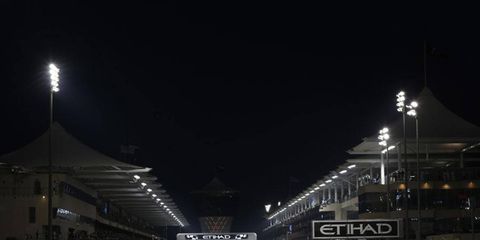Yas Marina Circuit, Abu Dhabi: Paul di Resta, Force India Mercedes.