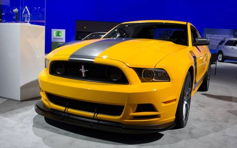 2013 Ford Boss 302 Mustang at the Los Angeles Auto Show