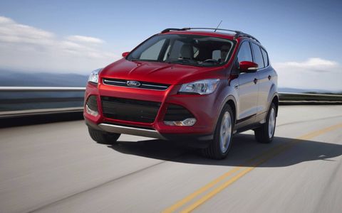 2013 Ford Escape on the road