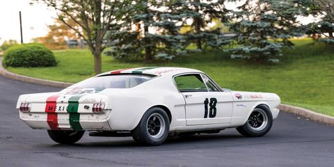 This car won its class at Sebring in 1967.