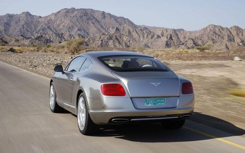 iPad Gallery: 2012 Bentley Continental GT in Liquid Mercury