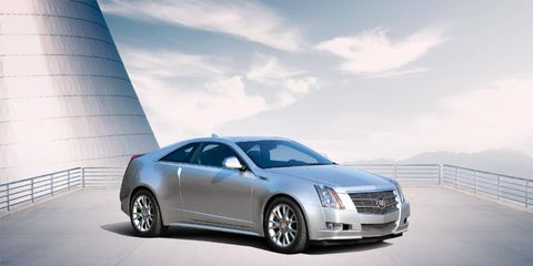 The 2011 Cadillac CTS coupe