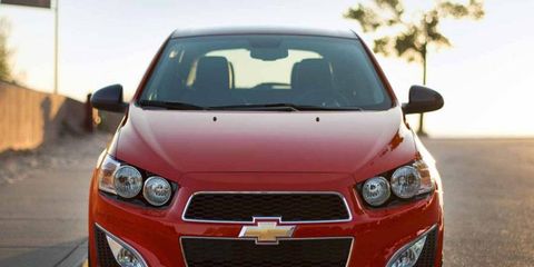 The 2014 Chevrolet Sonic LT starts at $16,380.