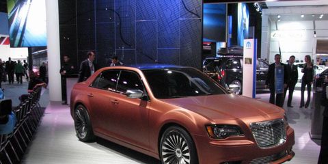 The Chrysler 300S Turbine is meant to evoke images of Chrysler's past concept cars.