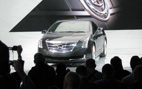 Cadillac introduced the Volt-based 2014 ELR at the Detroit auto show.