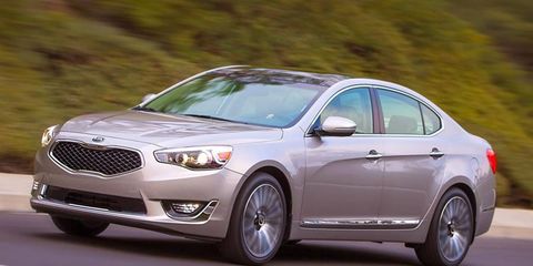 The 2014 Kia Cadenza goes on sale this summer.