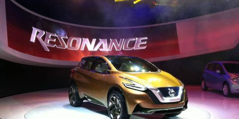 Nissan introduced the Resonance Concept SUV at NAIAS. It previews the upcoming Nissan Murano as well as the company's future design language.