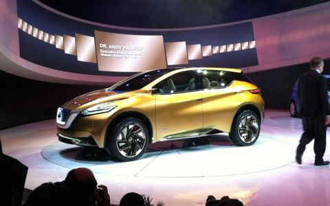 Nissan introduced the Resonance Concept SUV at NAIAS. It previews the upcoming Nissan Murano as well as the company's future design language.