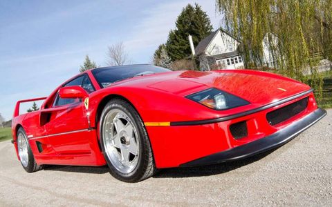This 1991 Ferrari F40 was originally purchased by Lee Iacocca