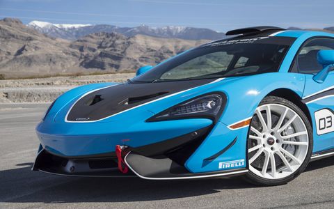 McLaren Special Operations builds customized McLaren cars like these special edition 570s'