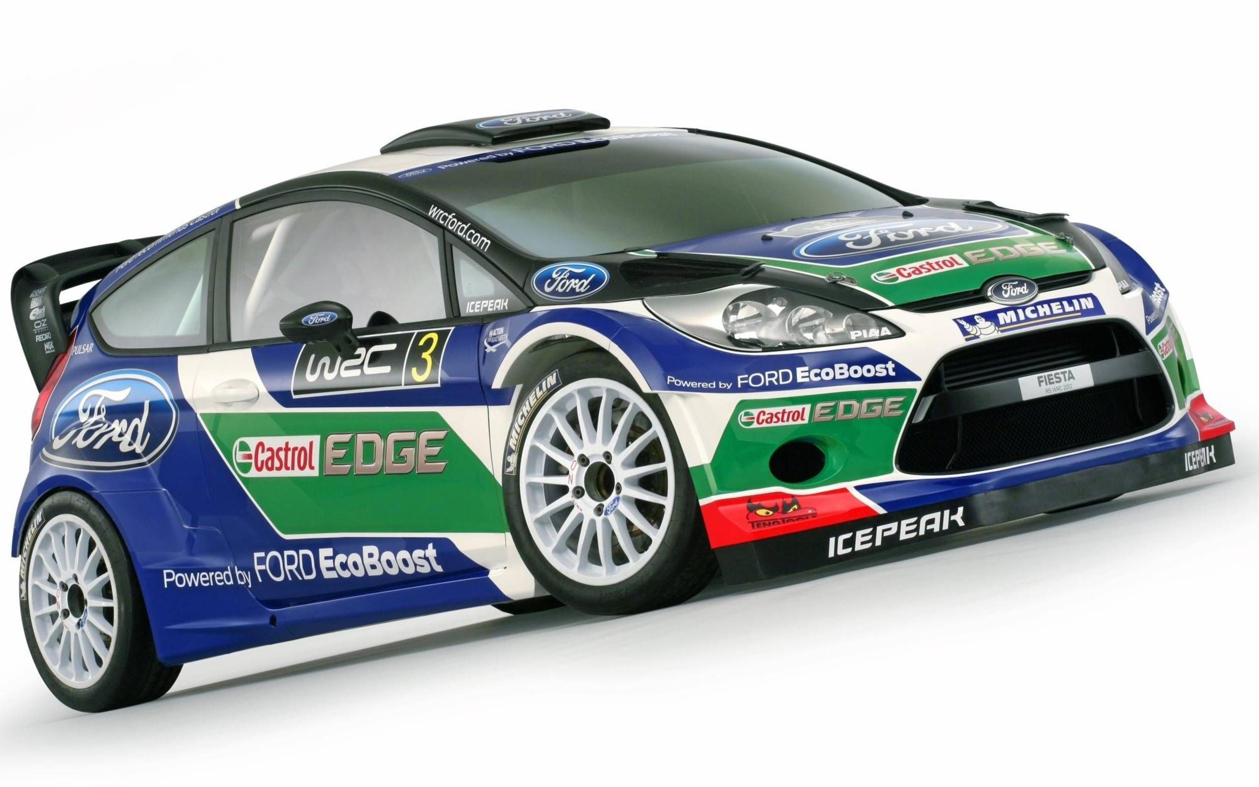 Offical FIA WRC World Rally FORD FIESTA 1/43 Slot Racing Car For FIA WRC Sets 