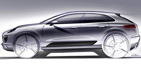 The Porsche Macan will arrive in about 18 months.