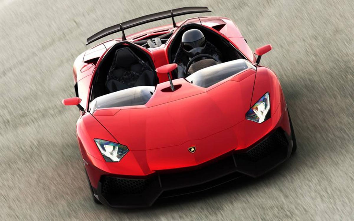 Aventador J: Lamborghini goes topless at Geneva auto show