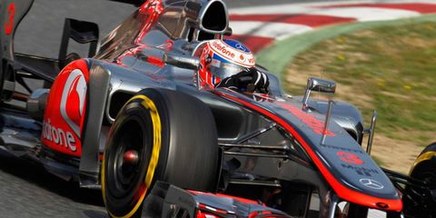 Jenson Button and McLaren might be the best bet to unseat Red Bull this season in Formula One.