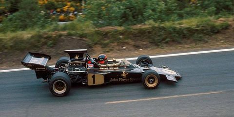 Lotus will take center stage as the featured marque at the Goodwood Festival of Speed. Emerson Fittipaldi, shown in 1972 at the French Grand Prix, is expected to be on hand.