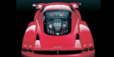 Ferrari built 399 copies of the Enzo supercar.